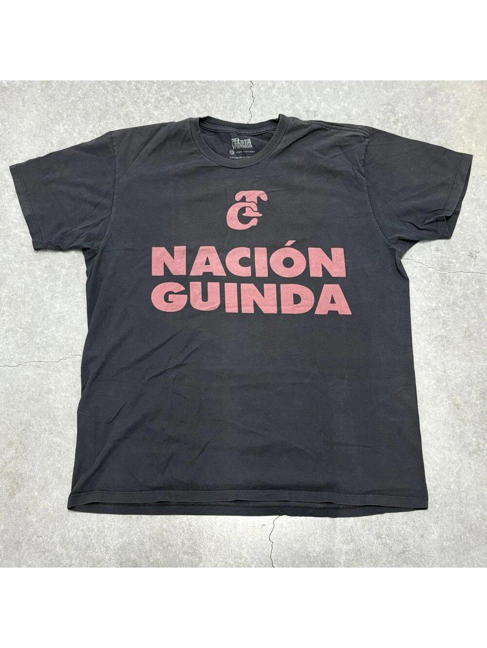 Pelota Wuanga Nacion Guinda Logo T Shirt